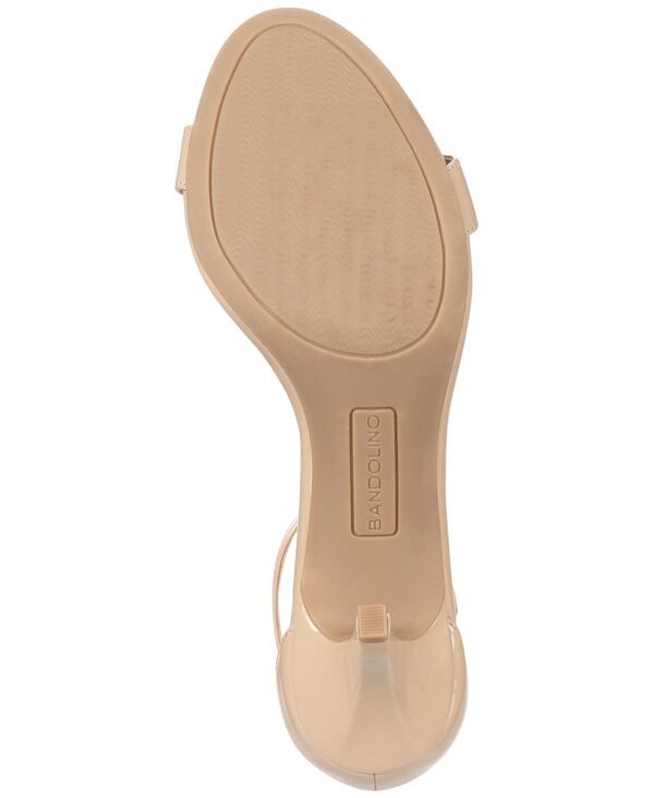 バンドリーノ レディース シューズ サンダル Bandolino Womens Madia Two Piece Dress Sandals Natural Patent バンドリーノ レディース シューズ サンダル Bandolino Womens Madia Two Piece Dress Sandals Natural Patent