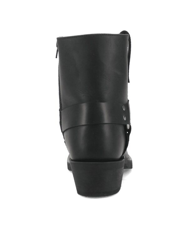 ディンゴ メンズ シューズ ブーツ・レインブーツ レザー Dingo Mens Rev Up Leather Harness Boot Black ブラック