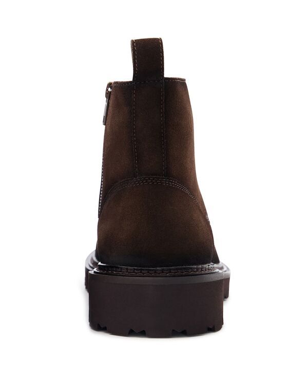 アンソニー ヴィア メンズ シューズ ブーツ・レインブーツ レース Anthony Veer Mens Everest LaceUp Moccasin Boots Dark brown ブラウン