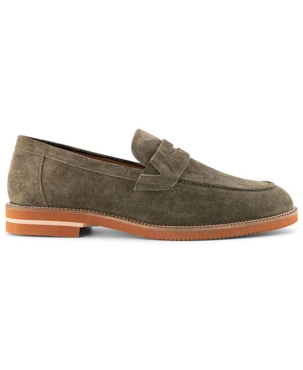 アンソニー ヴィア メンズ シューズ スリッポン・ローファー Anthony Veer Mens Brighton Penny SlipOn Loafers Olive suede オリーブ アンソニー ヴィア メンズ シューズ スリッポン・ローファー Anthony Veer Mens Brighton Penny SlipOn Loafers Olive suede オリーブ