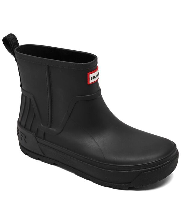 ハンター レディース シューズ ブーツ・レインブーツ Hunter Womens Wales Waterproof Rain Booties from Finish Line Black ブラック