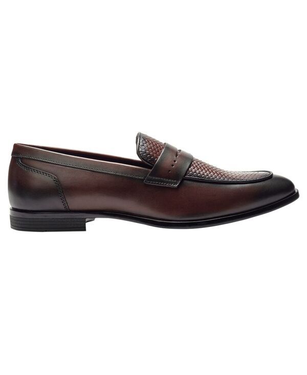 カルロスサンタナ メンズ シューズ スリッポン・ローファー Carlos by Carlosantana Mensolstice Penny Loafers Brown ブラウン