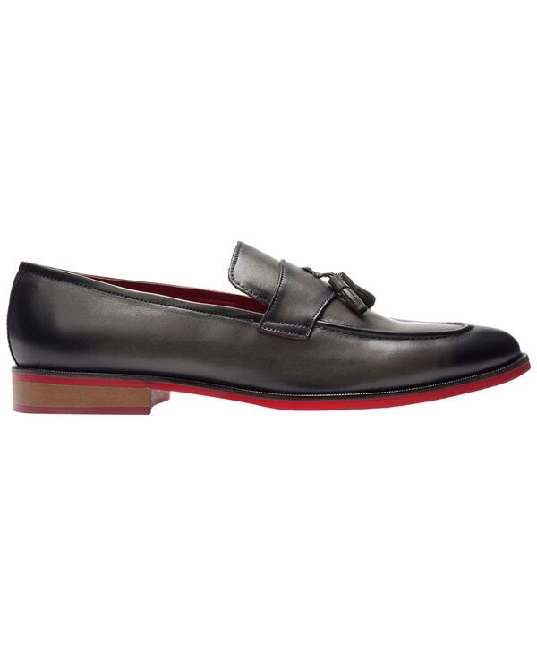 カルロスサンタナ メンズ シューズ スリッポン・ローファー Carlos by Carlosantana Mens Encore Tassel SlipOn Loafers Gray グレー