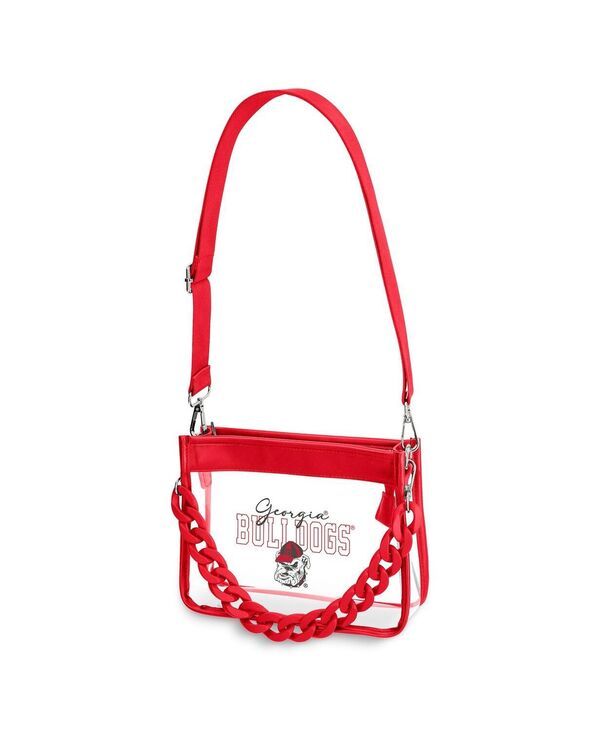 ウェア バイ エリン アンドルーズ レディース バッグ ミニ WEAR by Erin Andrews Georgia Bulldogs Plastichain Mini Crossbody Hand