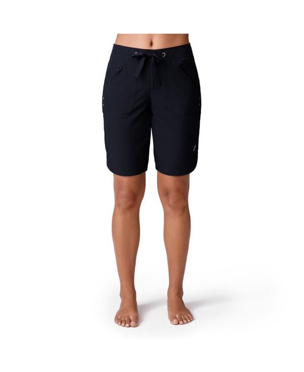 フリー カントリー レディース 水着 ボトムスのみ Free Country Womens Bermuda Board Short II Black ブラック