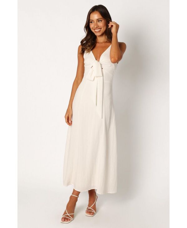 Petal and Pup レディース トップス ワンピース マキシ Petal and Pup Archer Maxi Womens Dress White ホワイト