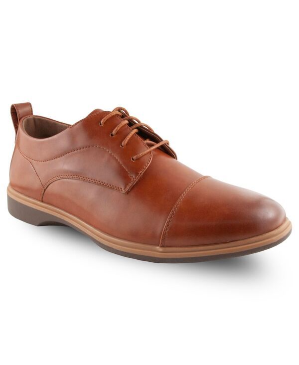 ディアースタッグス メンズ シューズ オックスフォード キャップ DEER STAGS Mensienna Comfort Cap Toe Dress Oxford Cognac