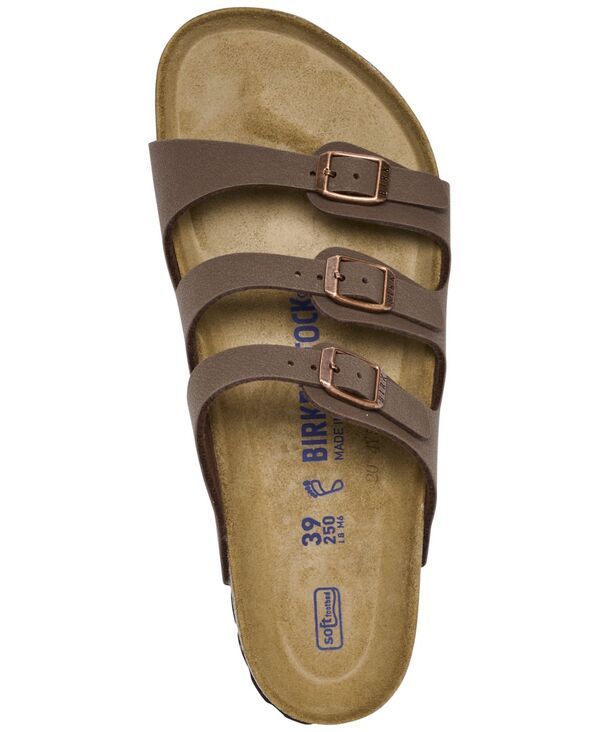 ビルケンシュトック レディース シューズ サンダル Birkenstock Womens Florida BirkoFlor Nubuck Soft Footbed Sandals from Fini