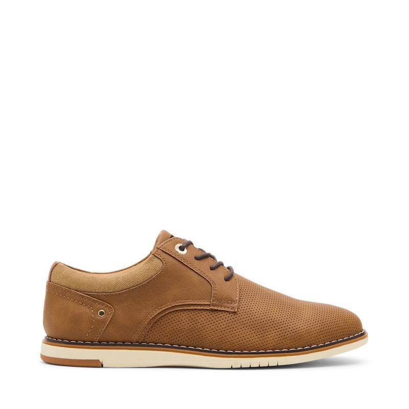 マデン レディース シューズ オックスフォード スニーカー Madden MLASHFON Mens Plain Toe Casual Sneakers Tan タン