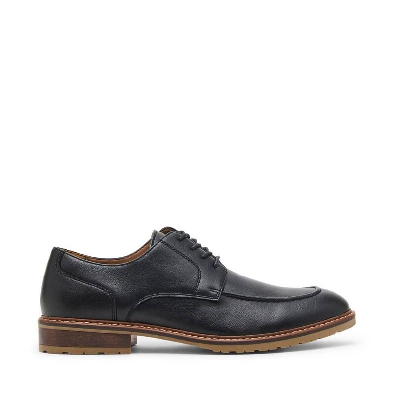 マデン レディース シューズ オックスフォード Madden MRARETY Mens Moc Toe Casual Dresshoes Black ブラック