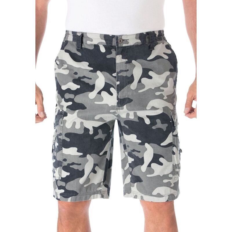 キングサイズ レディース ボトムス ハーフパンツ・ショーツ トール ショートパンツ KingSize Mens Big Tall 10 Sidelasticanyon Cargo Shortsteel