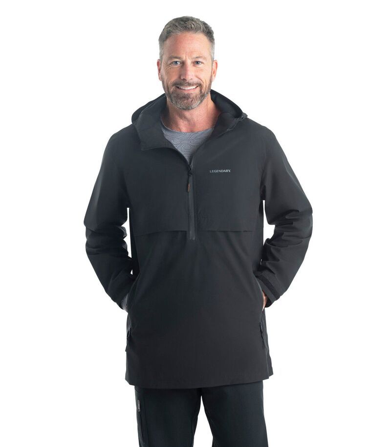 レジェンダリーホワイトテイルズ レディース アウター ジャケット・ブルゾン Mens Legendary WhitetailstretchalfZip Wateresistant Hooded Pul