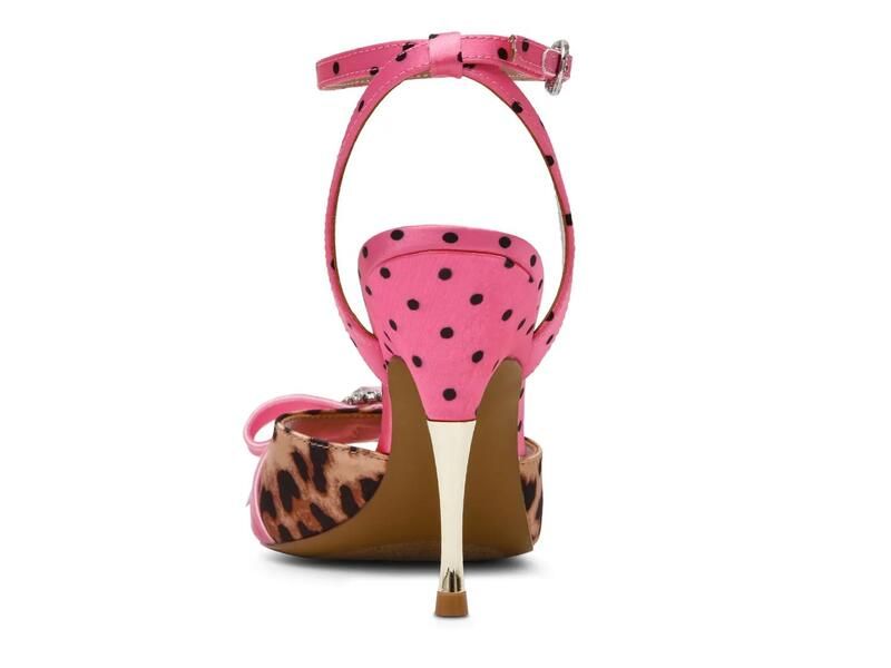 ベッツィジョンソン レディース シューズ サンダル Betsey JohnsonQuincyy Sandal Multicolor Leopard PrintPolka Dot マルチカラー