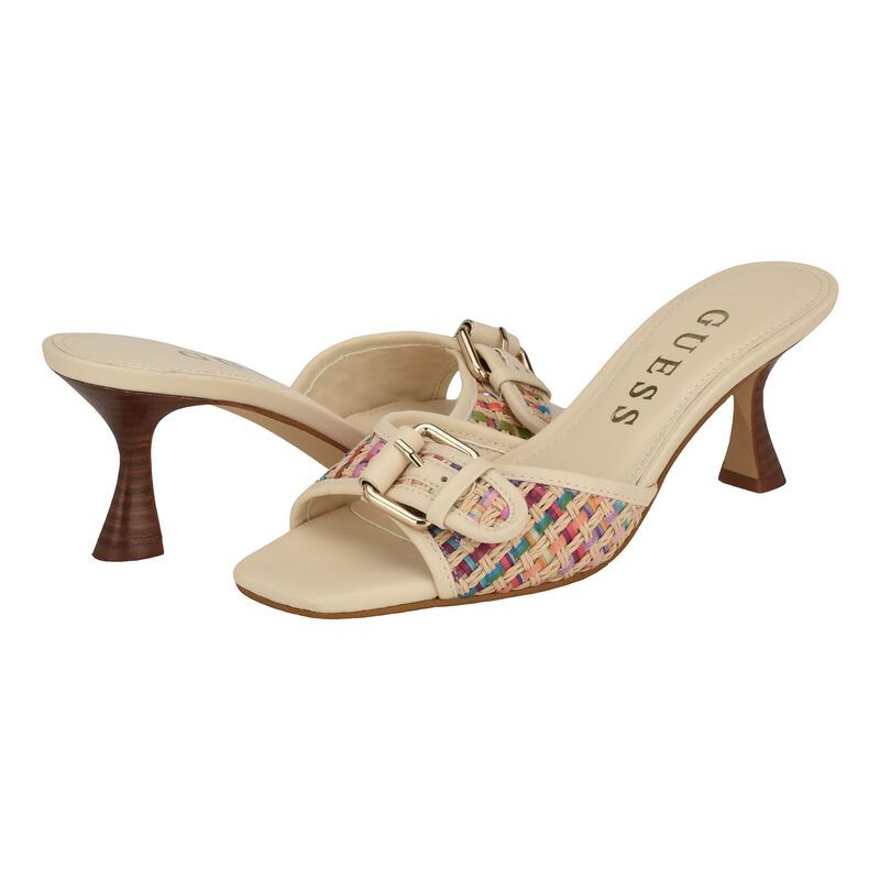 ゲス レディース シューズ ヒール GUESS Dista Rainbow Multi マルチカラー