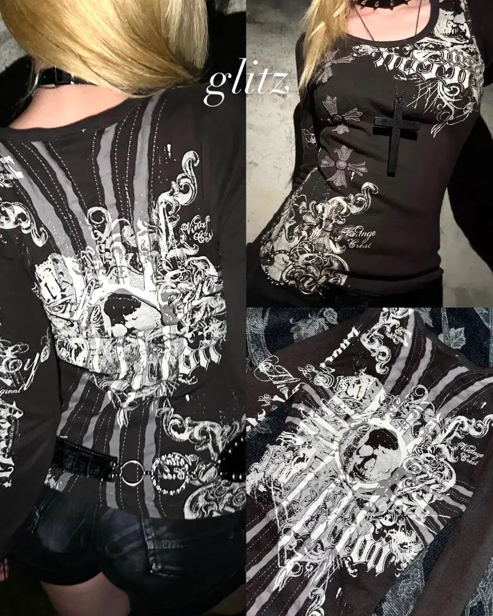 Glitz punk 長袖 10,532円