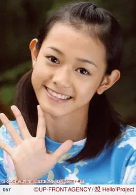 中古】生写真(ハロプロ) 057：℃-ute/有原栞菜/顔アップ・衣装水色