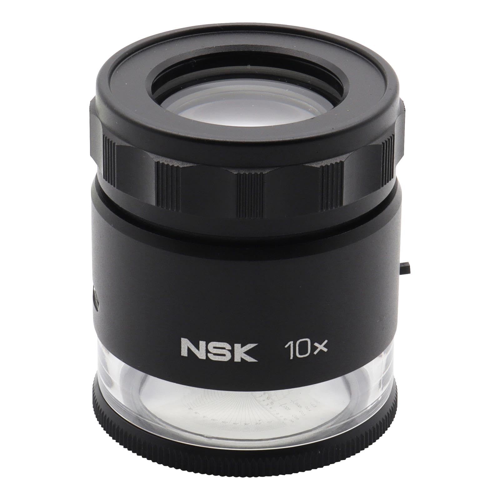 新潟精機(Niigataseiki) NSK LEDライト付 スケールルーペ 10倍 No.1 NLSL-10-1送料無料