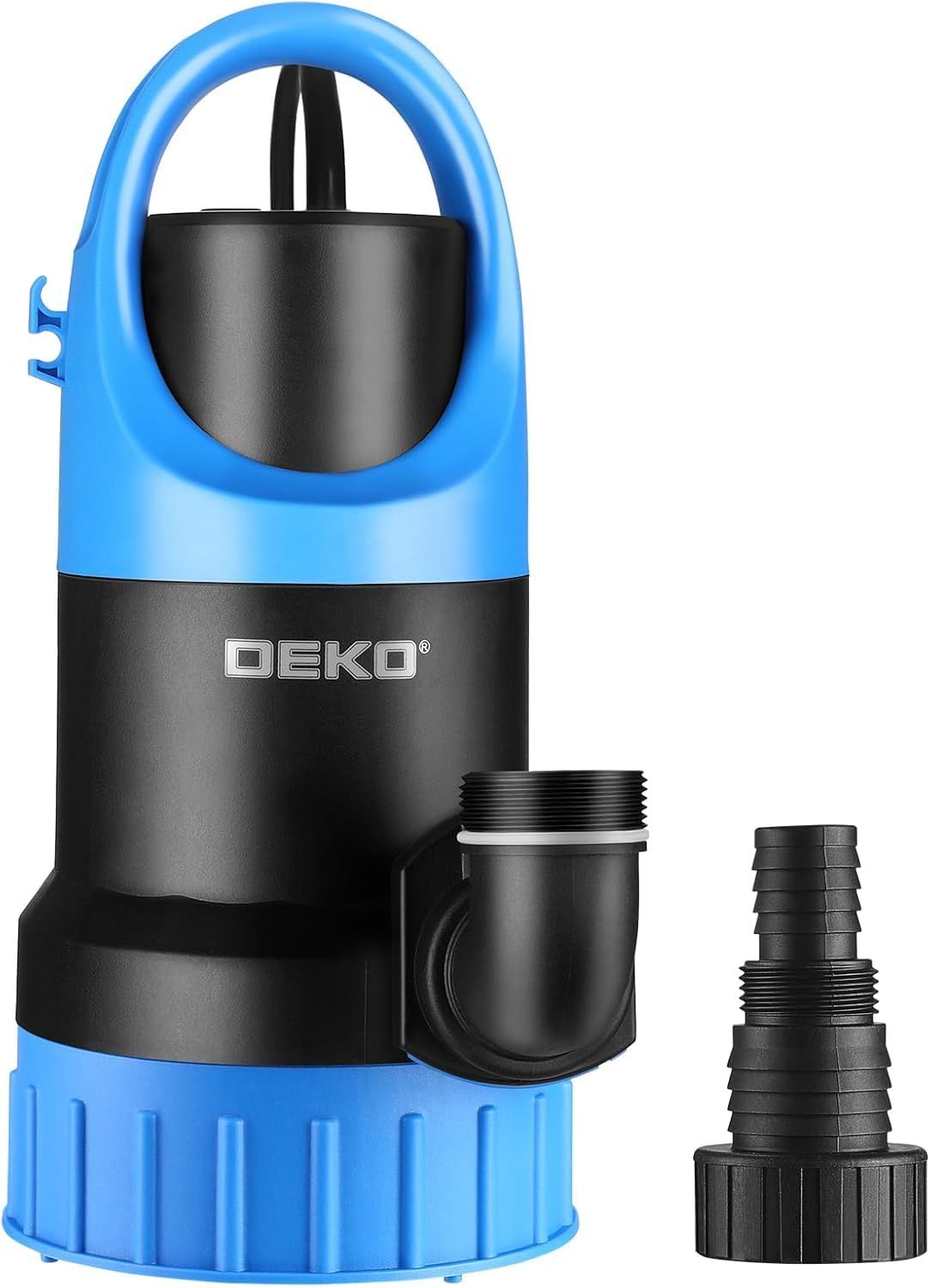 DEKOPRO 750W 水中ポンプ 底部入水式 汚水ポンプ 最大吐出量17033L/H 最大揚程9M 電動 循環ポンプ 水耕栽培 ウォーターポンプ 水族館給水 排水ポンプkoe