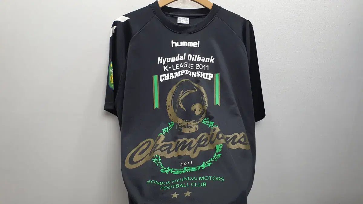 ヒュンメル 全北現代モータース 優勝 記念 半袖 XL (横56 縦71)