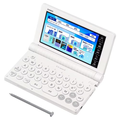 CASIO XD-SA4910WE ホワイト EX-word エクスワード 高校生 英語・国語強化モデル XDSA4910WE