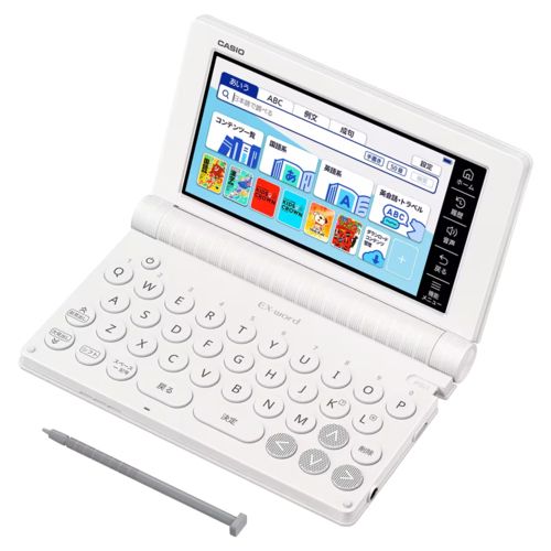 CASIO XD-SA2910 ホワイト EX-word エクスワード 小学生 モデル XDSA2910