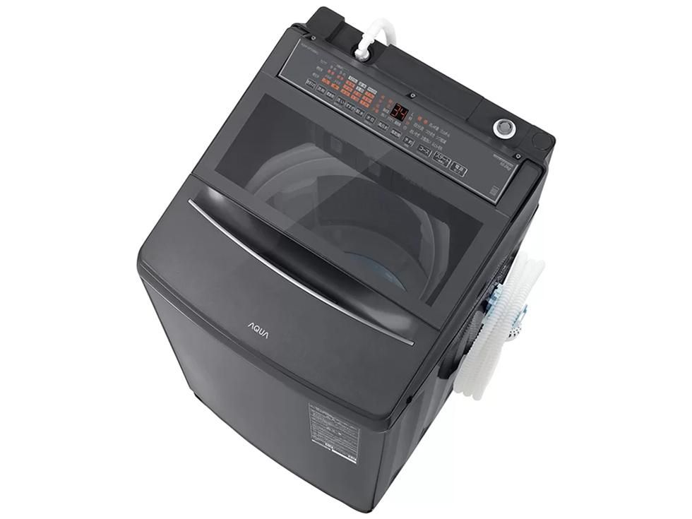 【新品・5営業日で発送】AQUA アクア 全自動洗濯機 洗濯10kg AQW-VP10B K サファイアブラック