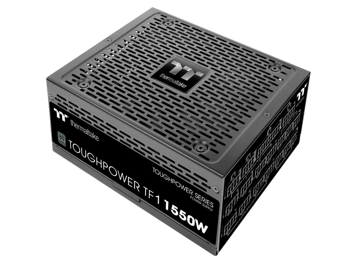 【新品・5営業日で発送】Thermaltake TOUGHPOWER TF1 1550W TITANIUM PC電源ユニット 80PLUS TITANIUM PS-TPD-1550FNFATJ-1 PS1053