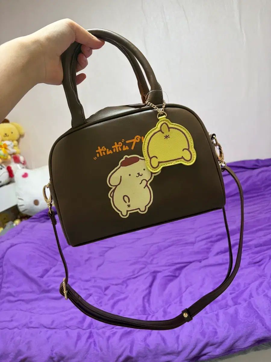 アベイル ポムポムプリン ボストンバッグ