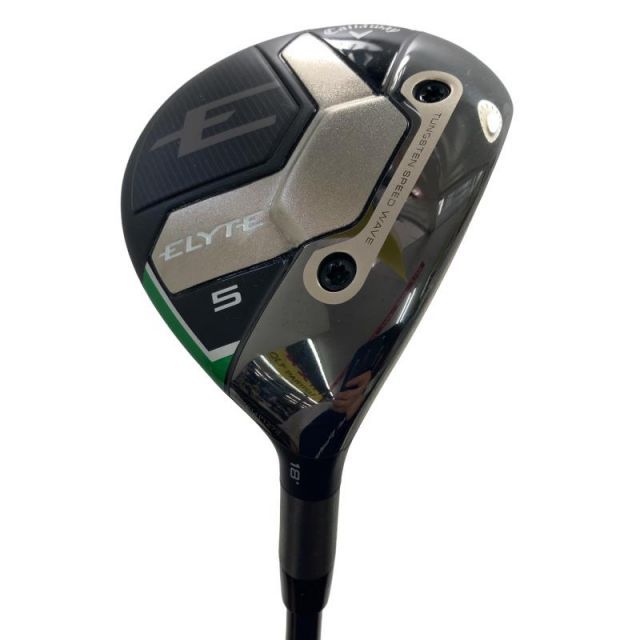【中古】 キャロウェイ ELYTE 5W フェアウェイウッド FW VENTUS GREEN 50 for CW(ELYTE FW) (フレックスS) メンズ 男性用 右利き 右用 Aランク ゴルフクラブ