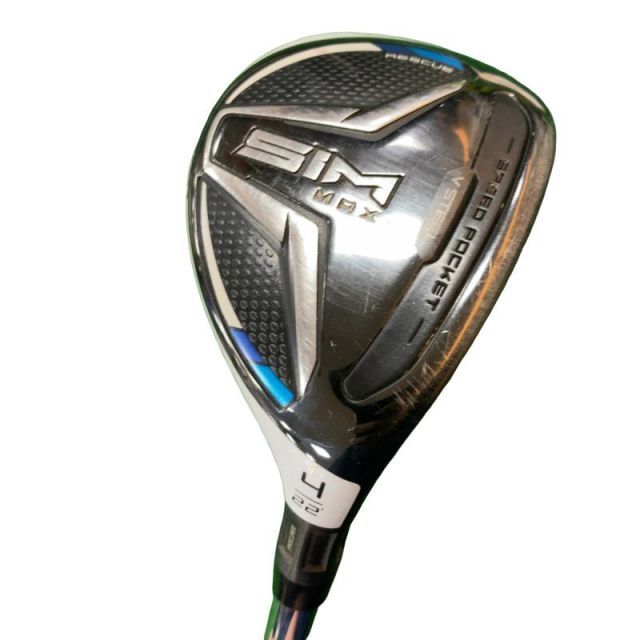 【中古】 テーラーメイド SIM MAX U4 ユーティリティ UT KBS MAX85 JP (フレックスS) メンズ 男性用 右利き 右用 Cランク ゴルフクラブ