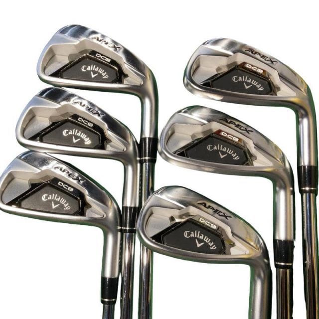 【中古】 キャロウェイ APEX DCB(2021) 6S アイアンセット IR NS PRO 950GH neo (フレックスS) メンズ 男性用 右利き 右用 Cランク ゴルフクラブ