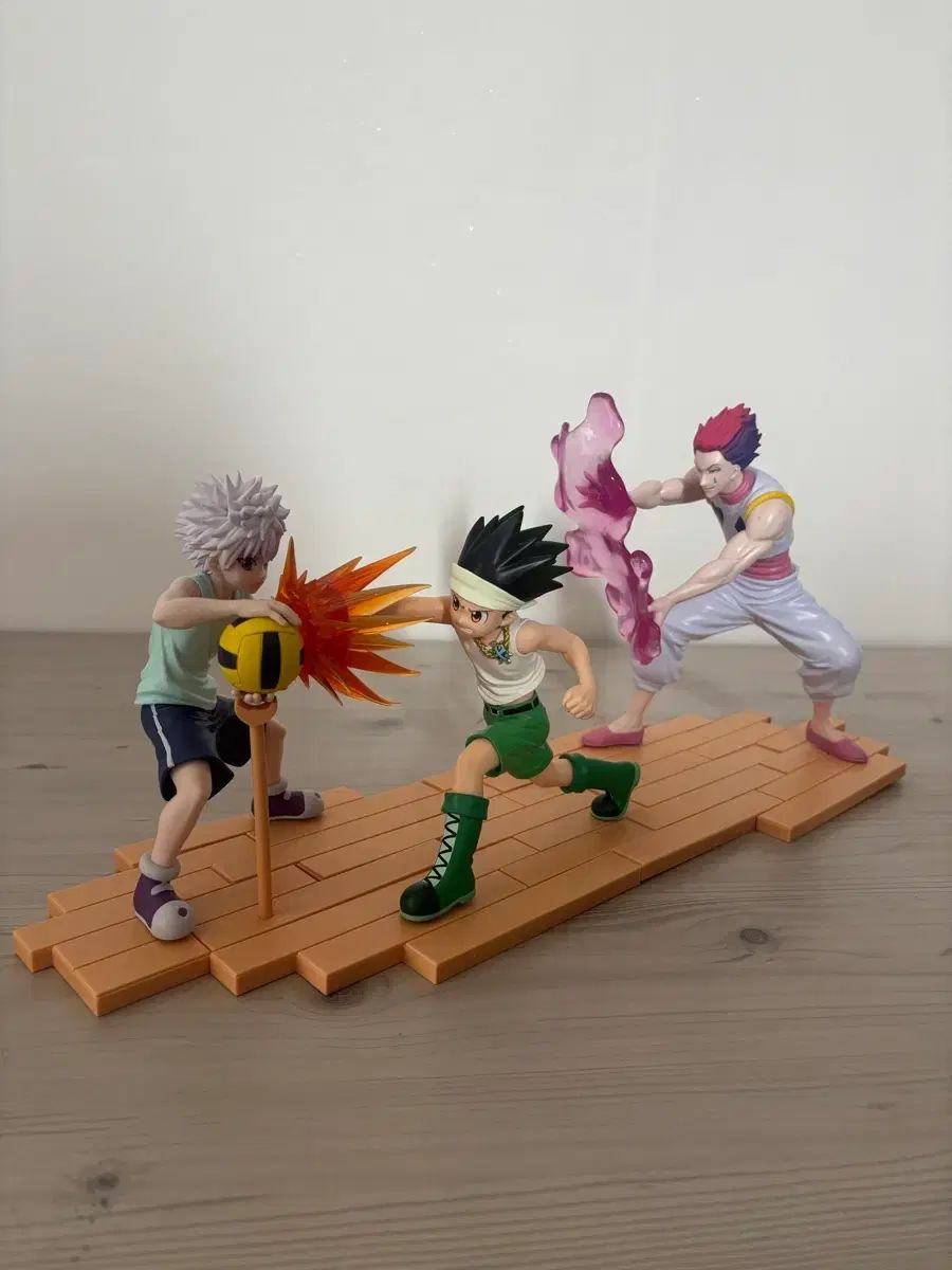 HUNTER×HUNTER グリッドアイランド フィギュア ゴン＝フリークス キルア＝ゾルディック ヒソカ＝モロウ シンプル 開封 まとめ 出品