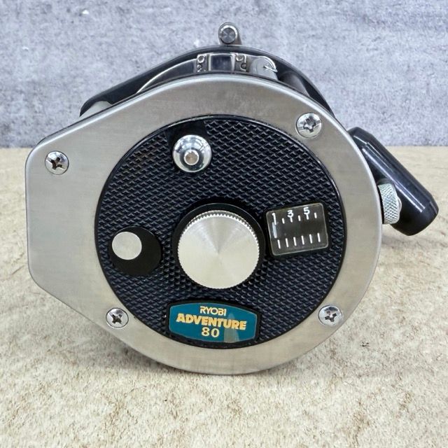 両軸リール 【中古】RYOBI リョービ ADVENTURE 80 アドベンチャー 釣り具 フィッシング 手動 ベイト / 517278