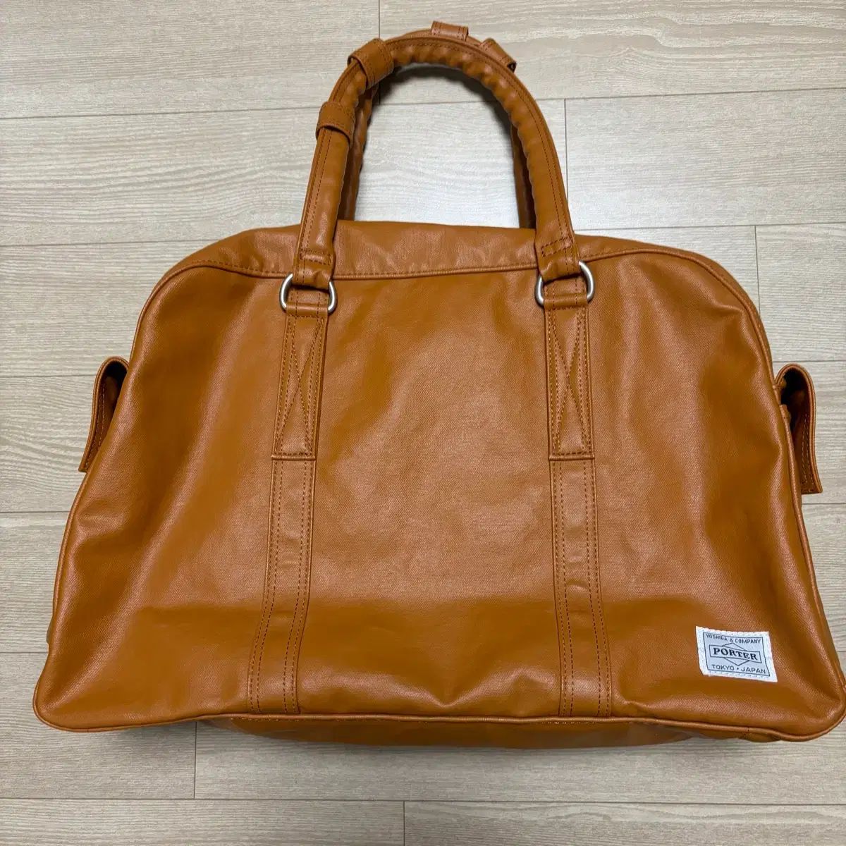 吉田ポーター porter フリースタイル ボストンバッグ キャメル