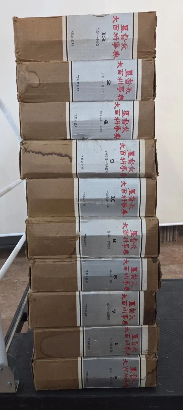 キリスト教大百科事典 キリスト教ムーン文社 10巻 セット 宗教本 中古本