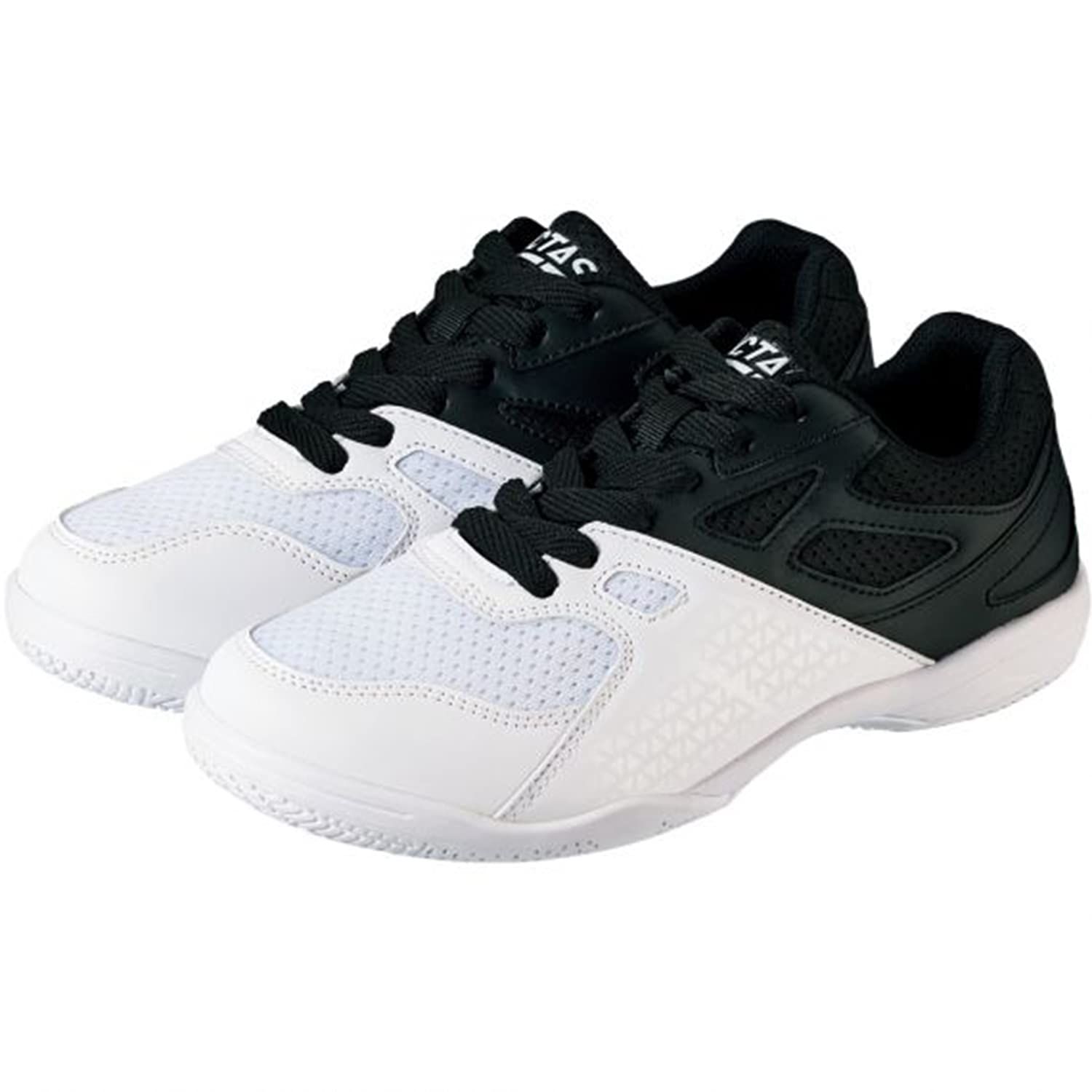 新着商品 ヴィクタス(VICTAS) 卓球 試合用シューズ 男女兼用 リープ VP ブラック×ホワイト(1019) 23.0cm 652101