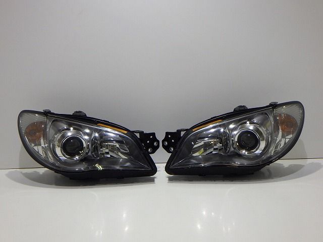 インプレッサ ヘッドライト左右 HID GD GG 1773 5C GGA GDA コーティング 美品 260612037
