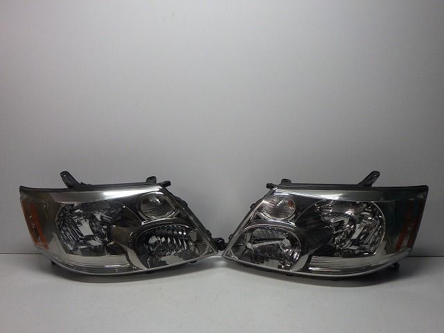 10系 アルファード ヘッドライト左右 HID ANH MNH 10/15 前期 58-2 3 81110/81150-58030 コーティング 260611218