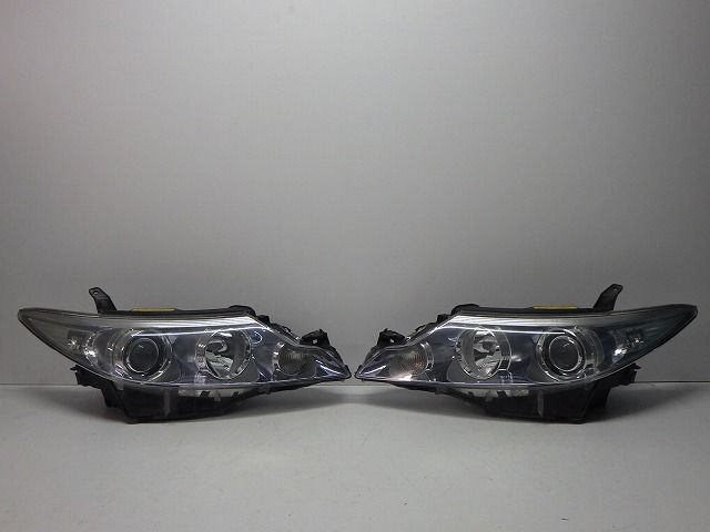 50系 エスティマハイブリッド 中期 ヘッドライト左右 HID AHR20W 28-212 80 81145/81185 28C80 コーティング 綺麗 260611217