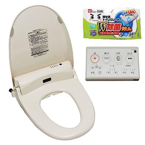 東芝 温水洗浄便座 クリーンウォッシュ リモコン付き SCS-T260 パステルアイボリー ＆ トイレクリーナー 2点セット*vj b52ee236