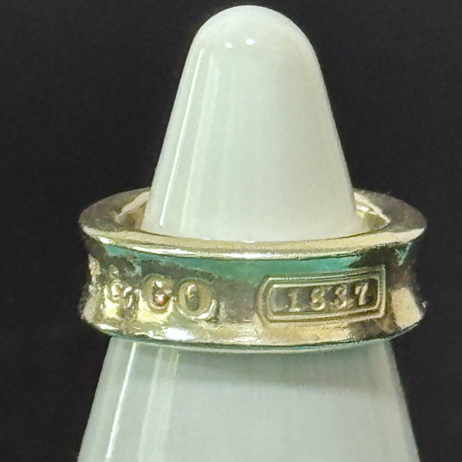 TIFFANY＆Co. ティファニー1837 リング SV925 シルバー 指輪 10号 