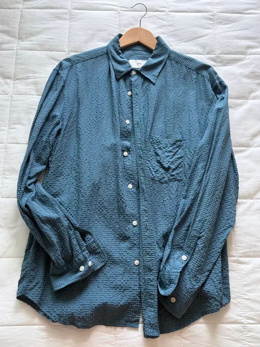 Years ago ポイカ シャツ CHECK ブルー 2 サイズ
