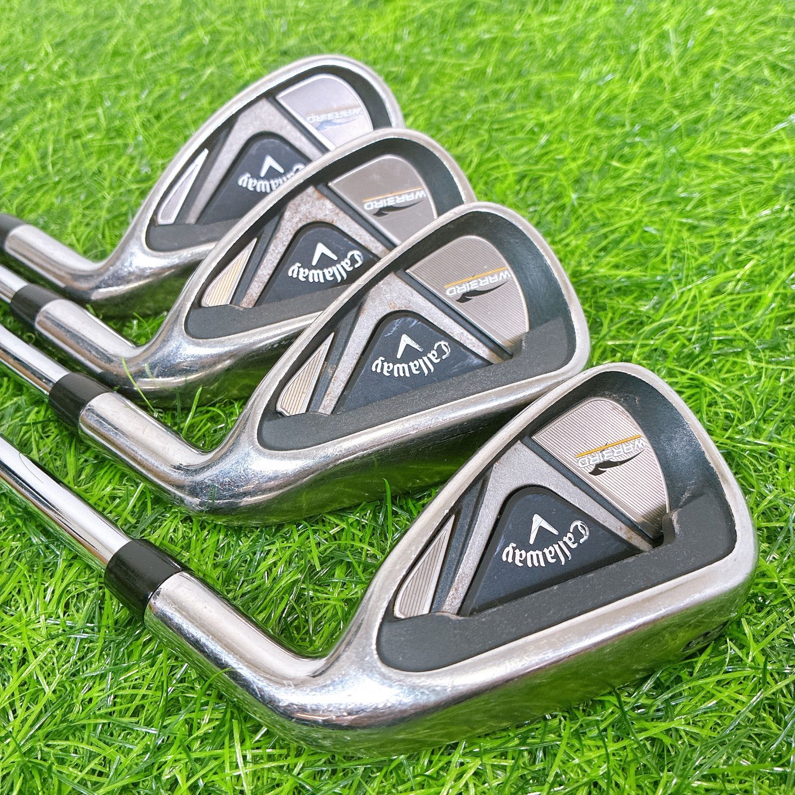 【初心者向け】Callaway WARBIRD アイアン 5本セット 人気モデル Callaway WARBIRD / キャロウェイ ウォーバード 現行モデル アイアン