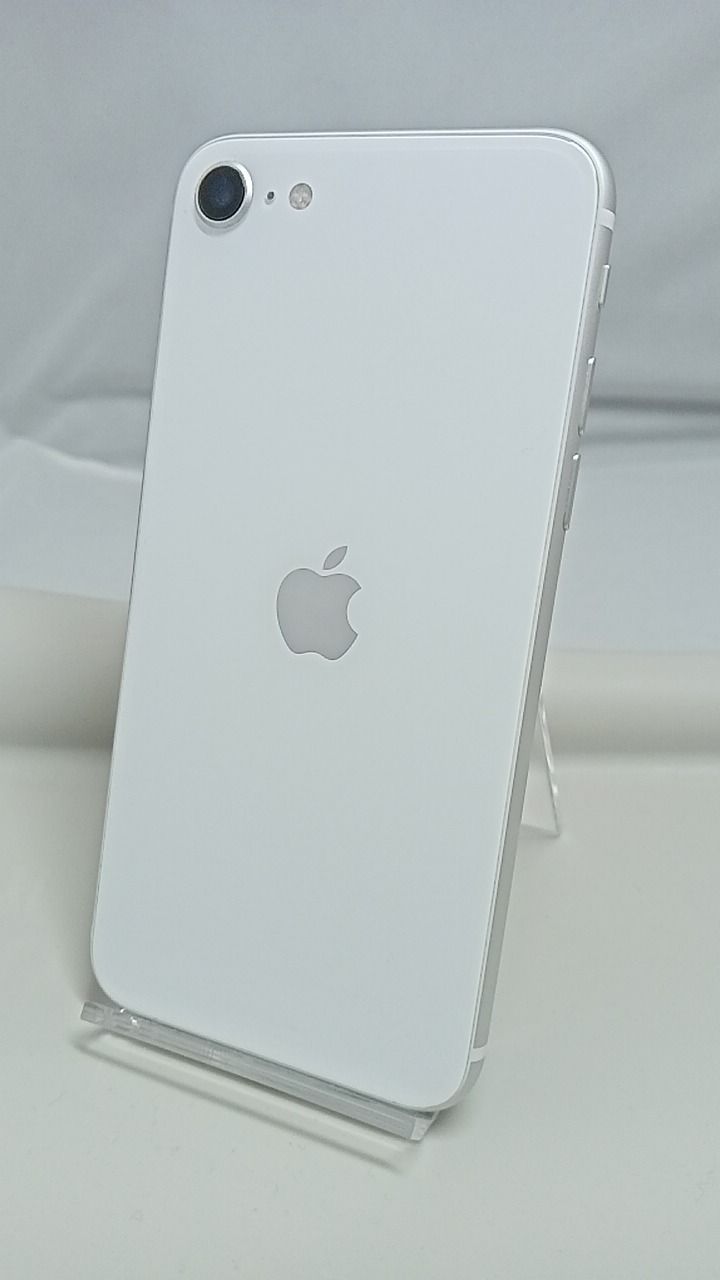 整備済！液晶・電池新品！　iPhoneSE　A2296　第二世代　64GB　ホワイト　本体　SIMフリー　261370379