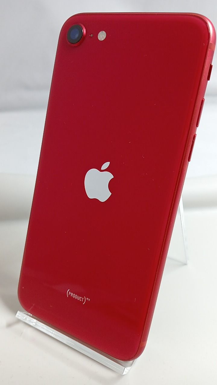 整備済！液晶・電池新品！　iPhoneSE　A2296　第二世代　256GB　レッド　本体　SIMフリー　IT1OEQHY4YAA
