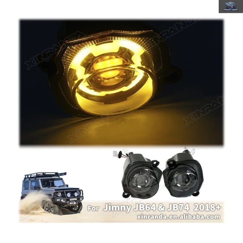 2個セット LEDカーターンシグナルライト ジムニー JB64 JB74 JC74 2018-2025 3ドア 5ドア ヘッドマーカー デイタイムランニングライト
