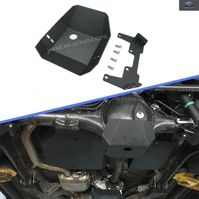 フロントデフ保護プレートブリッジプロテクト ジムニー JB64 JB74 JC74 2018+ フロントリアブリッジスキッドプレート