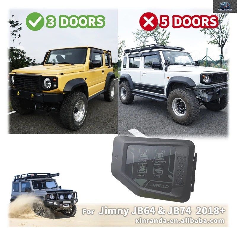 燃料タンクカバー 燃料注入口 ガソリンキャップ デコレーションカバー ジムニー専用 3ドア JB74 JB64 2019 2020 2022 - 25