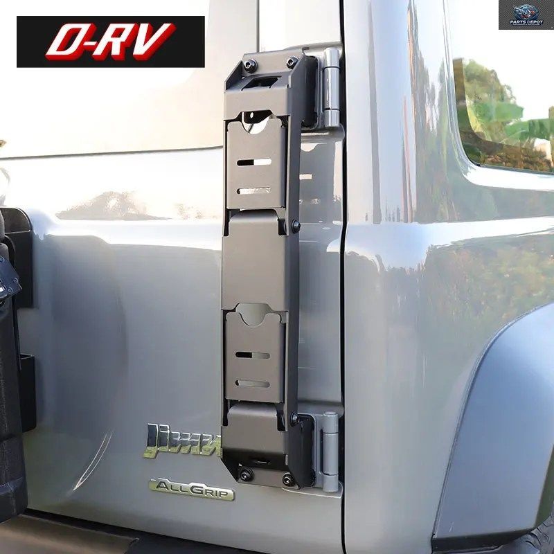 テールゲートラダー 車用折りたたみ式リアラダー テールゲートペダルステップ ジムニー 2019 - 21 JB64 JB74W エクステリア