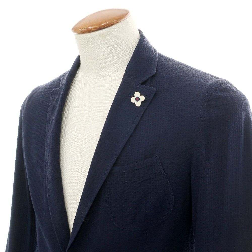 中古】ラルディーニ LARDINI コットン シアサッカー 3B テーラード